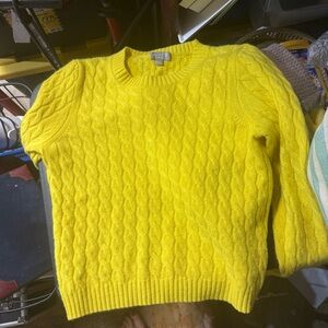 J crew cashmere sweater